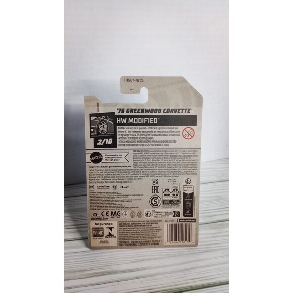 2024 HOT WHEELS * B CASE * ’76 GREENWOOD CORVETTE PURPLE - Picture 6 of 6